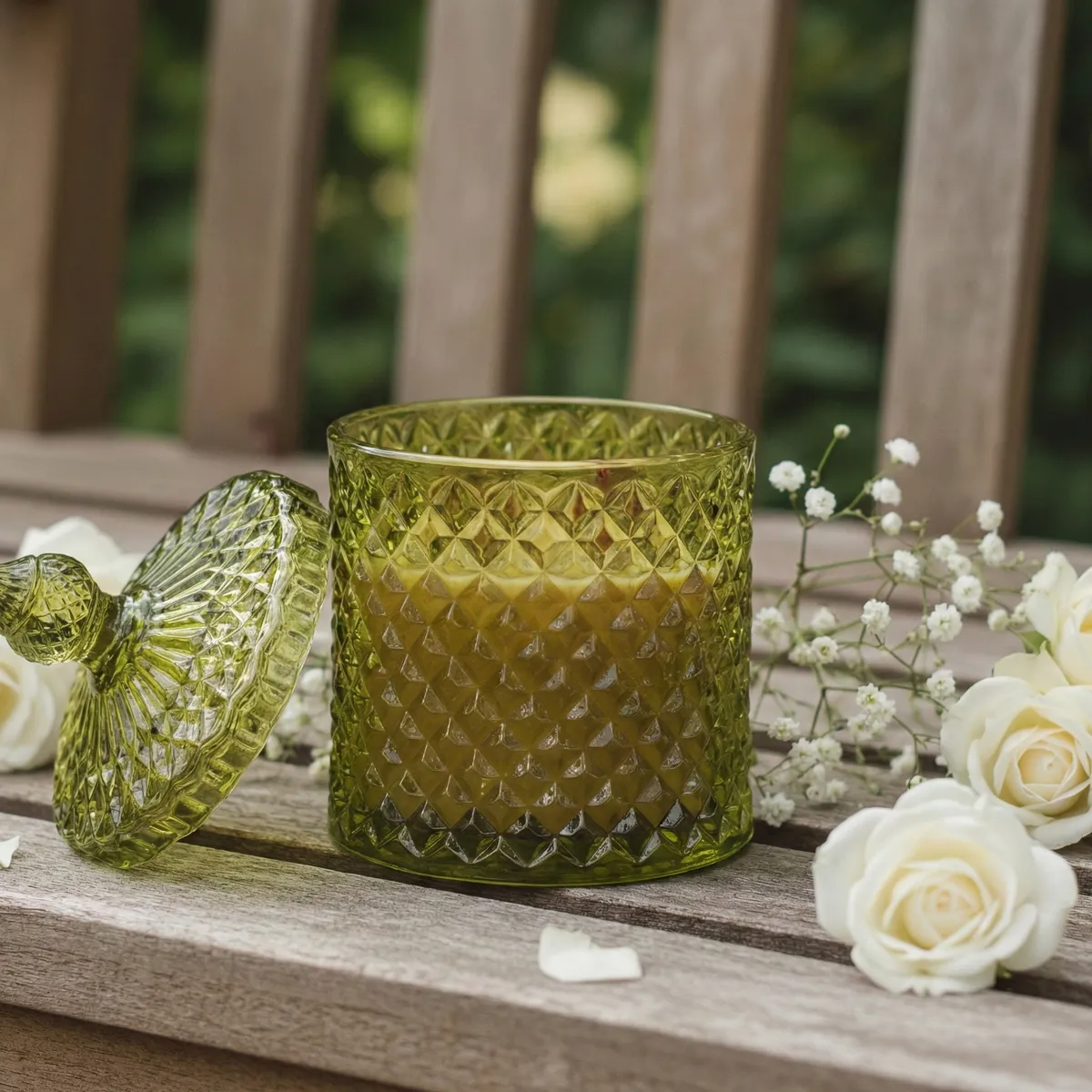 Ethereal Forest by The Bee Empress — luxury beeswax Candle