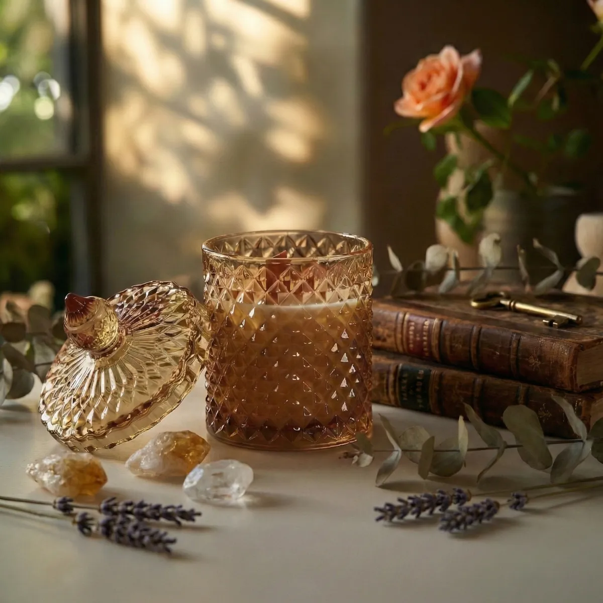 Ancient Essence by The Bee Empress — luxury beeswax Candle